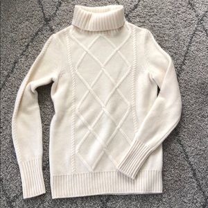 Talbots 100% cashmere turtleneck sweater